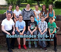 Konfis 2016/17 - Anfang